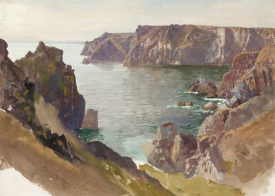 Costa, Cornovaglia, c.1877-80 da William Trost Richards